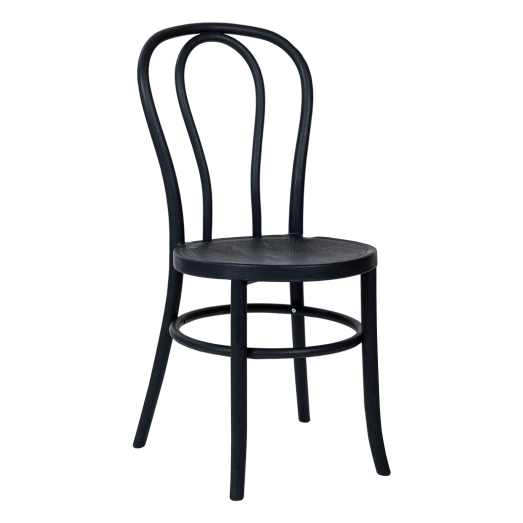 Polypropylene Brigitte Chair with Timber Grain