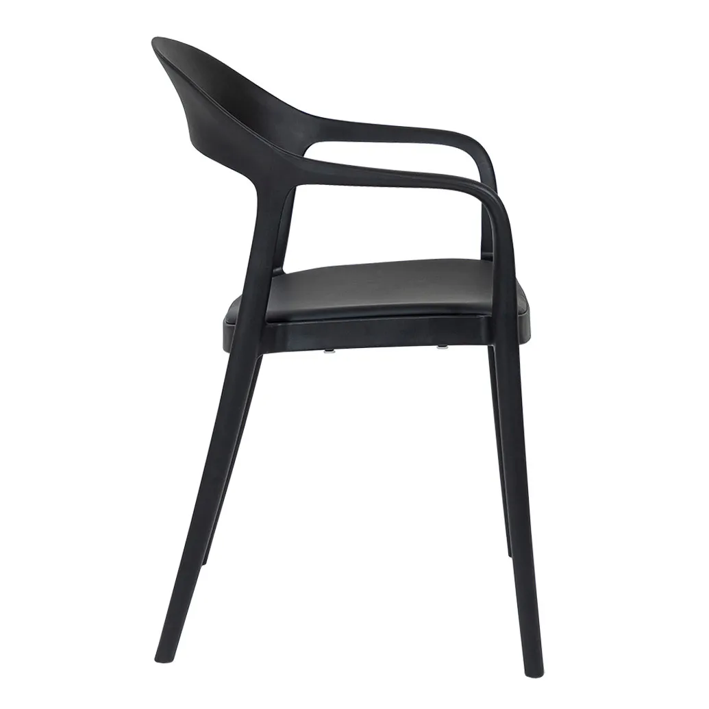 LaiArmchair-black-side_Chairforce
