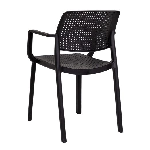 Poco-Armchair-black-back-Chairforce