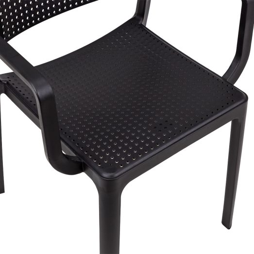 Poco-Armchair-black-closeup-Chairforce