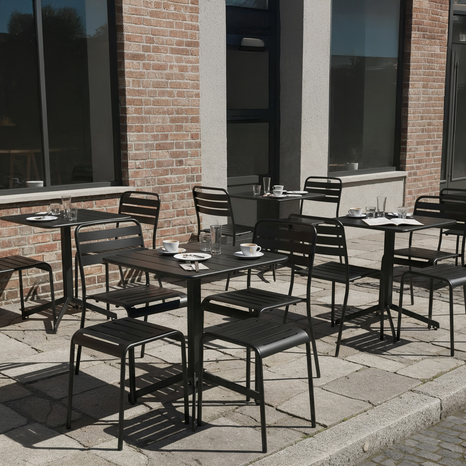 Louis stool and chair square