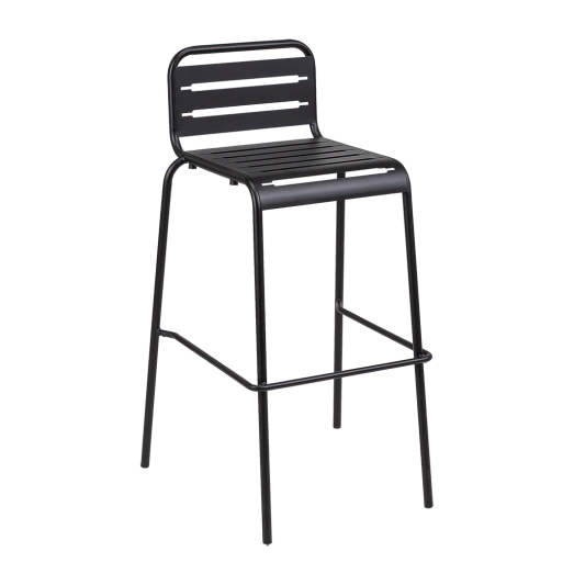 Louis Bar Stool with Backrest