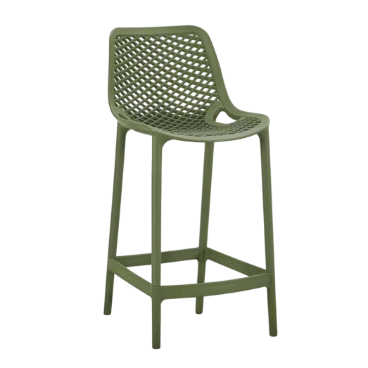 Breeze-Kitchenstool-OliveGreen-Chairforce