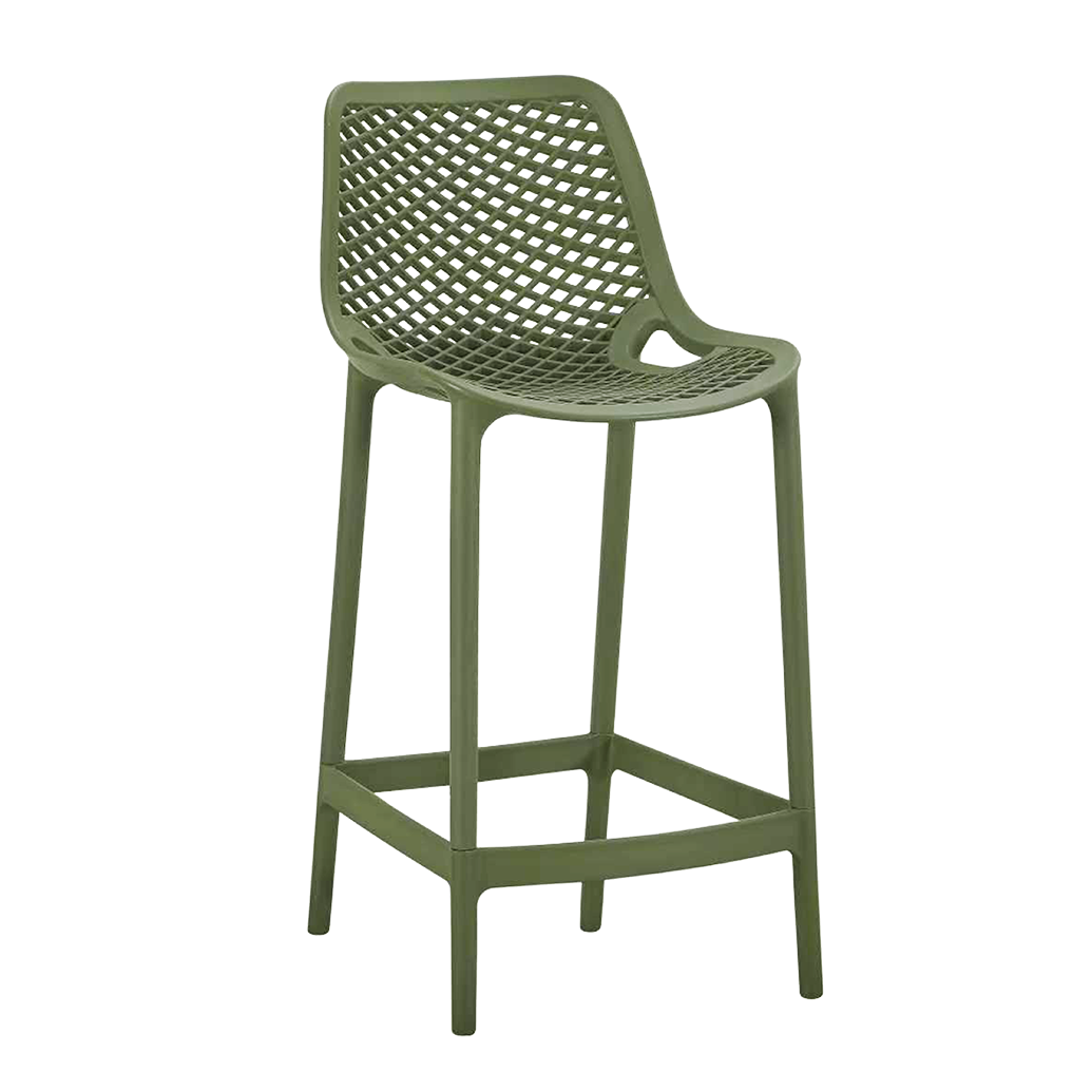 Breeze Kitchenstool OliveGreen Chairforce